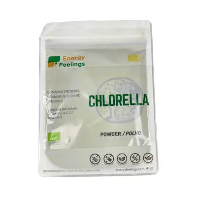 Chlorella polvo sin gluten BIO 100 g, Energy Feelings