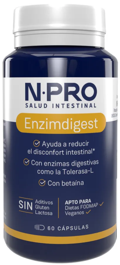 Enzimdigest 60 cáps, Npro · imagen 2