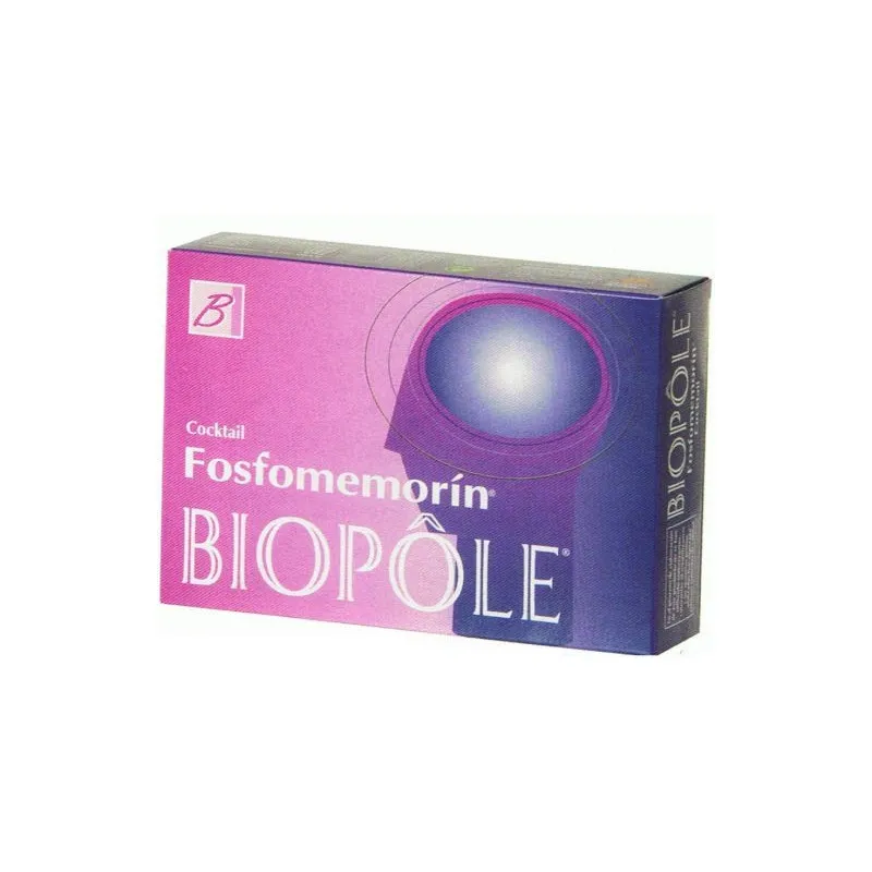 Bipole cocktail fosfomemorin 20 ampollas, Intersa