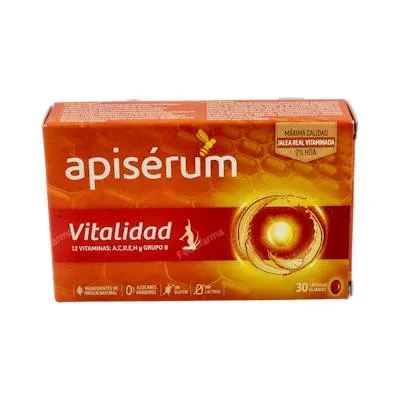 Vitalidad 30 cápsulas, Apiserum