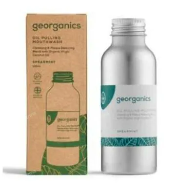 Enjuage bucal con aceite hierbabuena 100 ml, Georganics