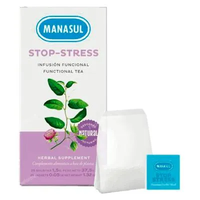 Stop stress 25 bolsitas, Manasul