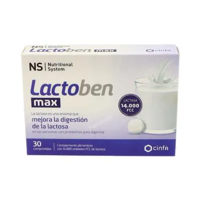 Lactoben max 30 comprimidos, Ns
