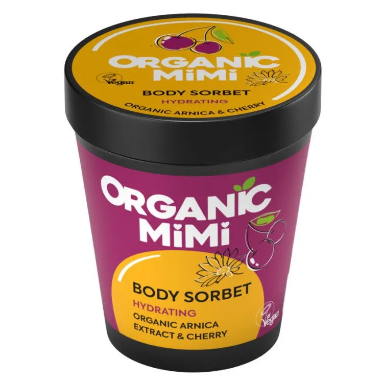 Sorbete Corporal Hidratante Árnica y Cereza 200 ml, Organic Mimi