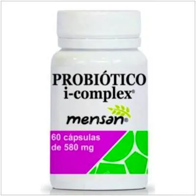 Probiotico i-complex 580 mg 60 cápsulas, Mensan