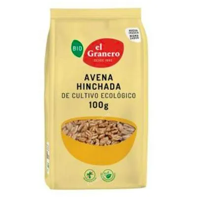 Avena hinchada BIO 100 g, El Granero
