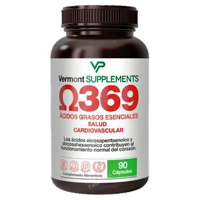 Omega 369 90 cápsulas, Vermont Supplements