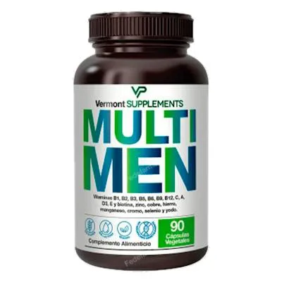 Multi men 90 cápsulas vegetales, Vermont Supplements