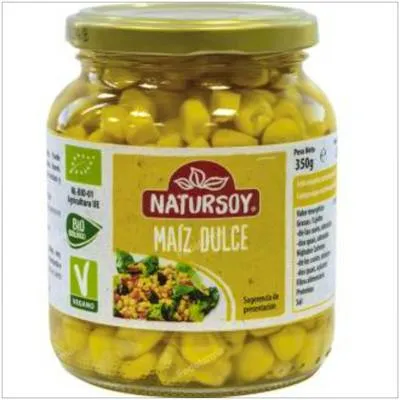 Maiz dulce BIO 350 g, Natursoy