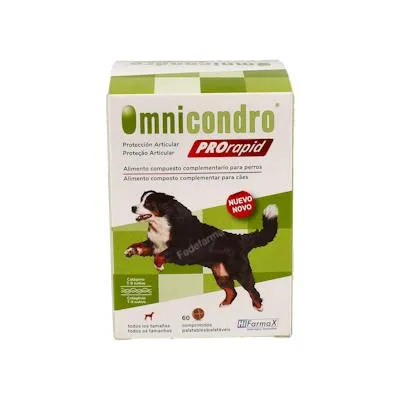 Omnicondro prorapid 60 comprimidos, Hifarmax Vet