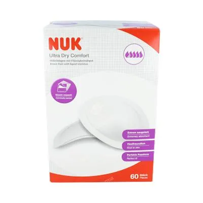 Discos protectores ultra dry 60 un, Nuk
