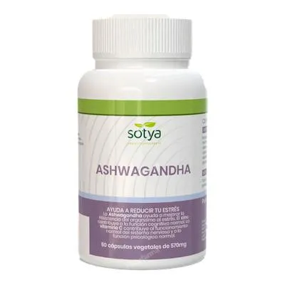 Ashwagandha 570 mg 60 cápsulas, Sotya