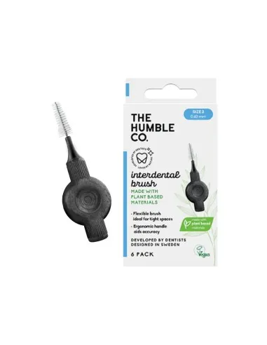 Cepillo interdental vegetal-talla 0 azul, The Humble Co.