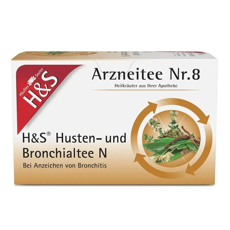 Deutscher Tee Nr. 8 h&s Atemwege 20 Beutel, Tegor