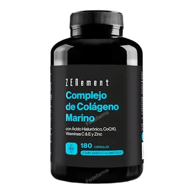 Complejo de colágeno marino 180 cápsulas, Zenement