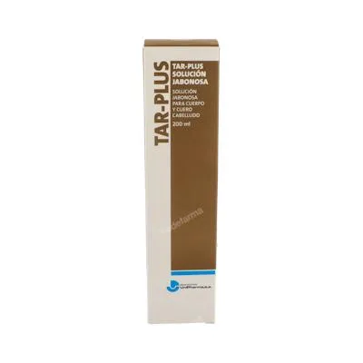 Tar plus solución jabonosa 200 ml, Unipharma