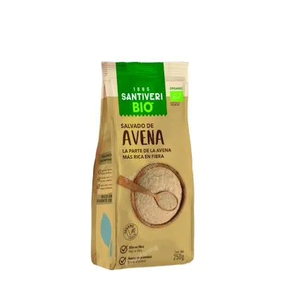Salvado de avena BIO 250 g, Santiveri