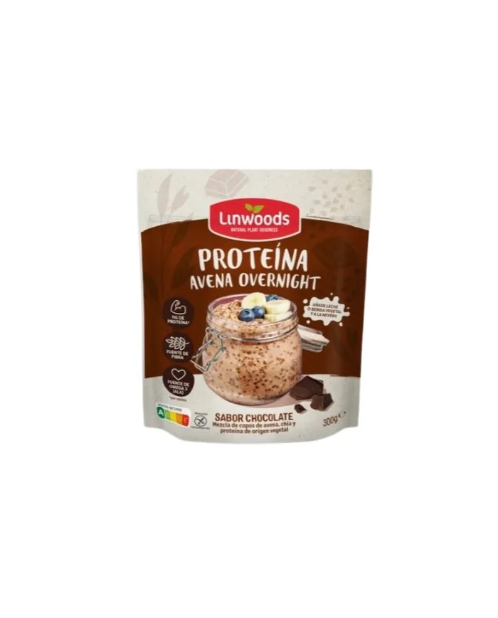 Protein avena overnight cholcolate 300 g, Linwoods