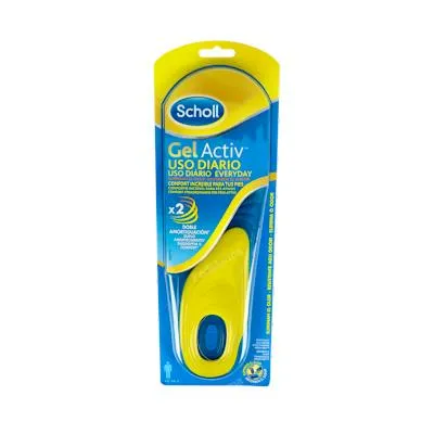 Plantillas gelactiv hombre 40-46 5 2 uds., Scholl