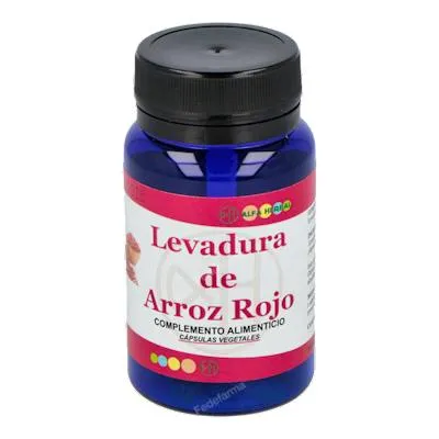 Levadura de arroz rojo 30 cápsulas, Alfa Herbal
