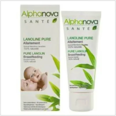 Lanolina pura lactancia BIO 40 ml, Alphanova