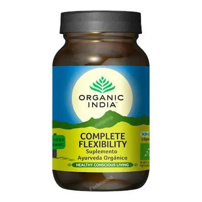 Complete flexibility suplemento ayurveda orgánico 90 cápsulas vegetales, Organic India