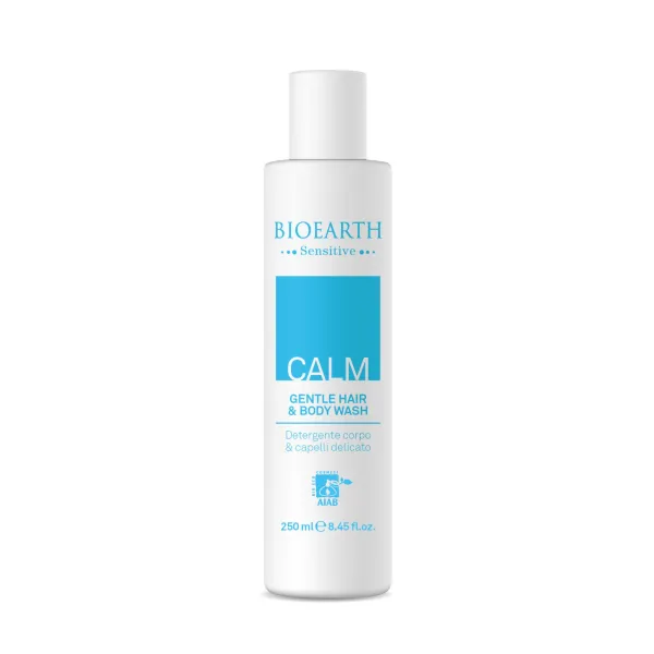 Zachte shampoo en douchegel voor haar en lichaam 250 ml, Bioearth