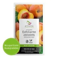 Lemon balm and peach exfoliant display 12 sachets, Armonia