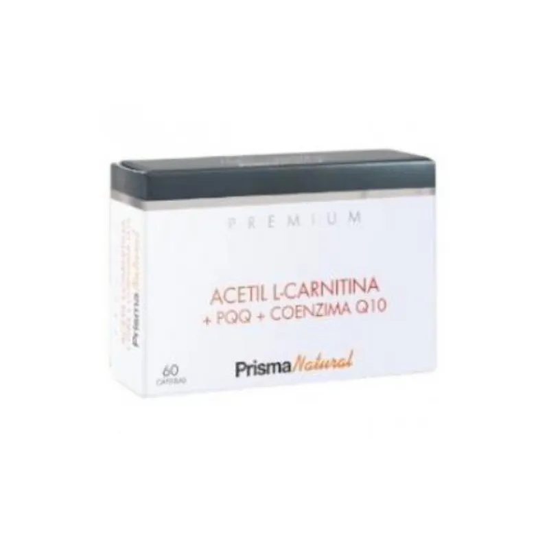 Acetil L-CARNITINA+PQQ+Q10 60 cápsulas, Prisma Natural