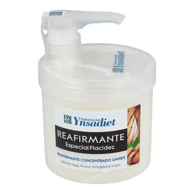 Crema reafirmante especial flacidez 500 ml, Ynsadiet