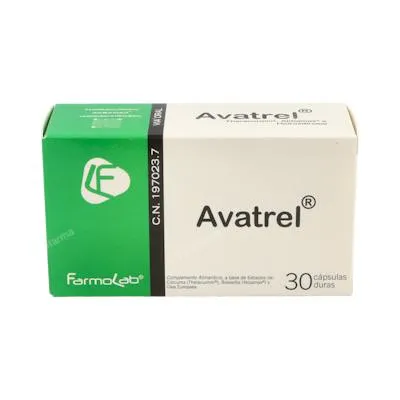 Avatrel 30 cápsulas, Farmolab