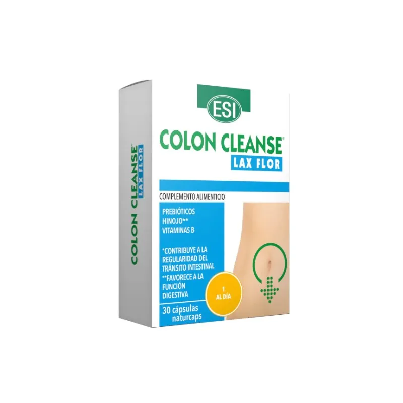 Colon cleanse flor 650 mg azul esi 30 cápsulas, Esi-trepat Diet