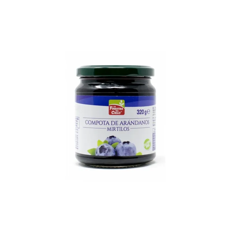 Compota arándano la sul cielo BIO 280 g, Finestra
