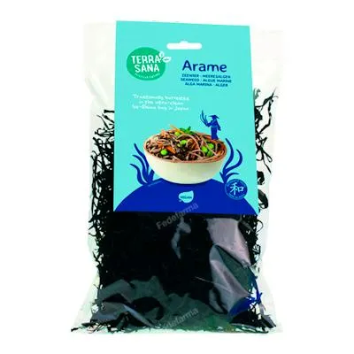 Biologische arame-zeewier 100 g, Terrasana