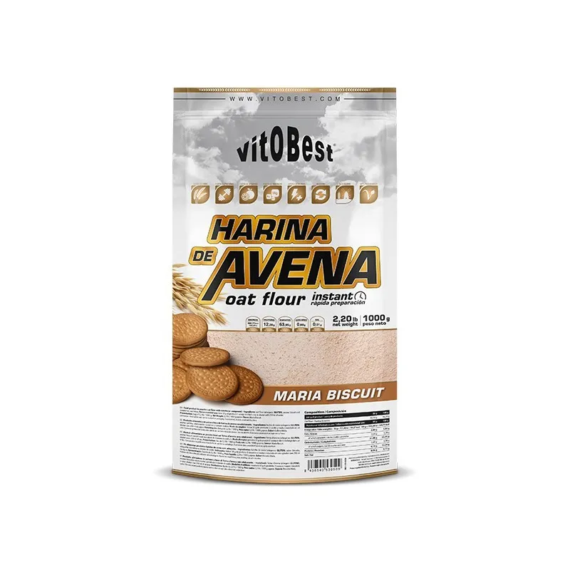 Harina avena galleta maria vitobest 1 kg, Vit.o.best
