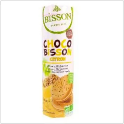 Galletas de choco limón BIO 300 g, Bisson