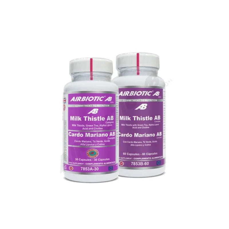Cardo mariano ab 60 cápsulas, Airbiotic Ab