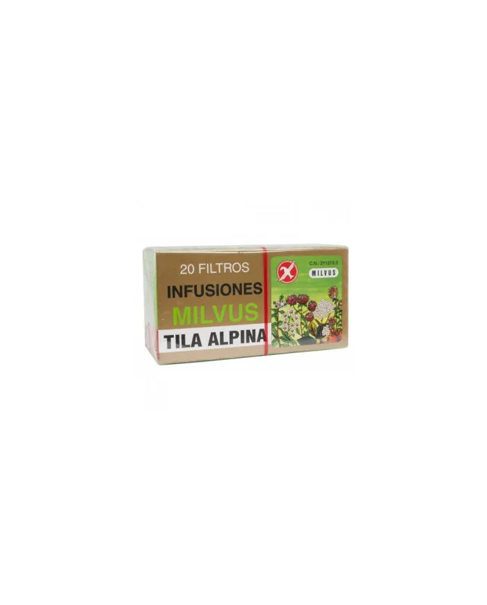 Tila alpina sedant 20 infusiones, Milvus