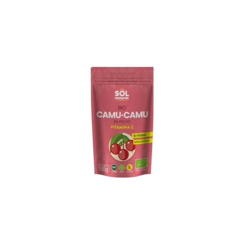 Camu-camu en polvo BIO 100 g, Sol Natural