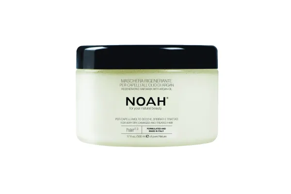 Mascarilla capilar regeneradora con aceite de argán, (2.3) 500 ml, Noah