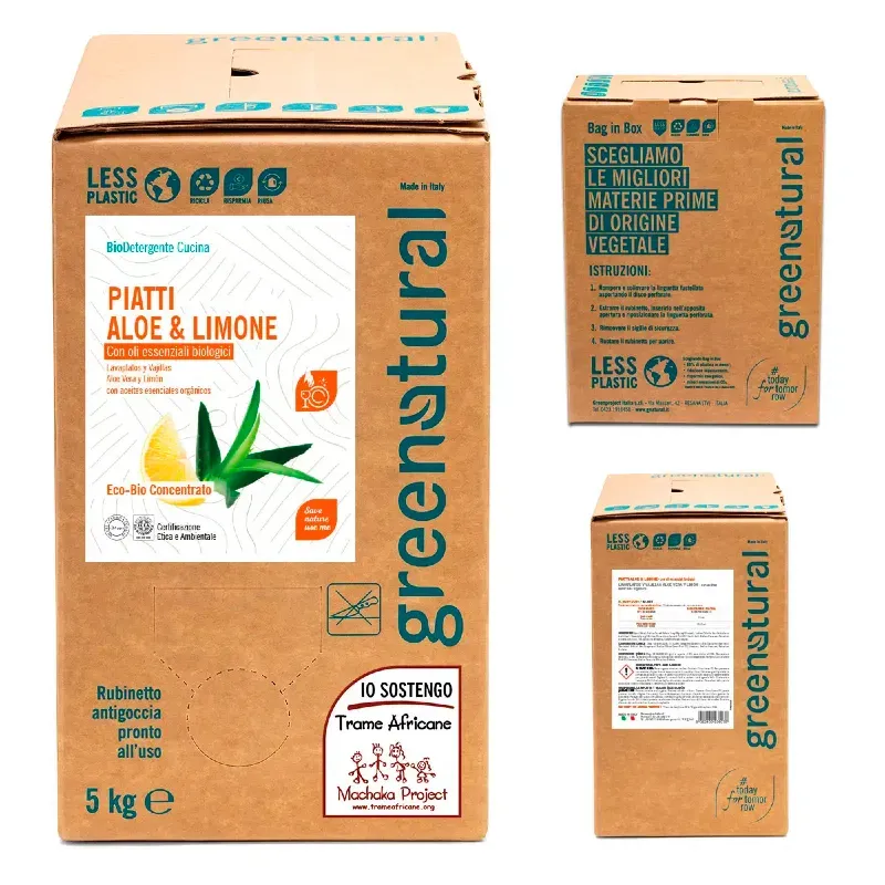Detergente para loiça e serviço de mesa BIO 5 kg, Greenatural