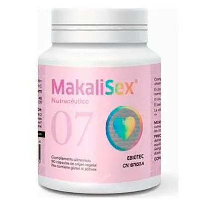 Makalisex 90 cápsulas, Ebiotec