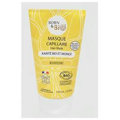 Haarmasker shea en monoi BIO 150 ml, Born To Bio