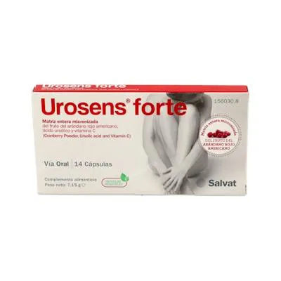 Forte 120 mg 14 cápsulas, Urosens