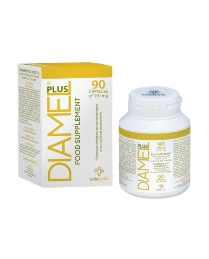 Diamel plus 90 cápsulas, Catalysis
