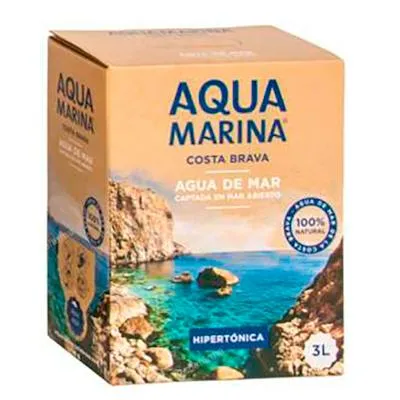 Zeewater bag in box hypertonisch 3 l, Aquamarina Costa Brava