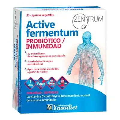 Active fermentum 30 cápsulas, Zentrum