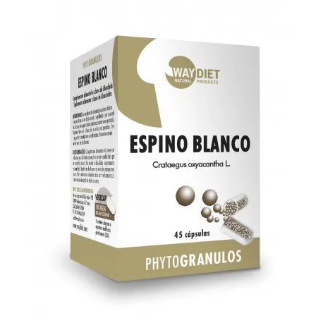 Espino Blanco De 400 mg 45 cápsulas, Waydiet