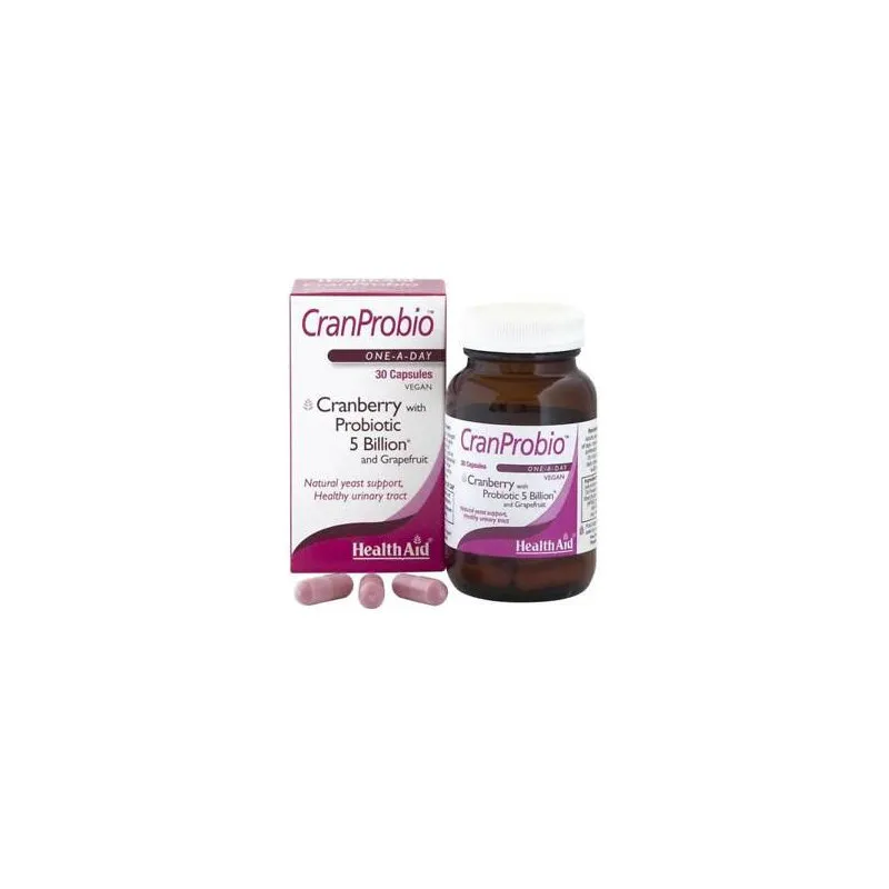 Cranprobio 30 cápsulas vegetales, Health Aid