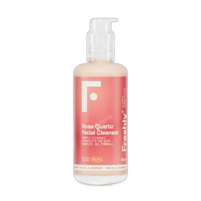 Rose quartz gezichtsreiniger 200 ml, Freshly Cosmetics